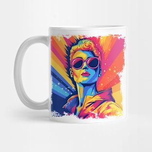 Colourful LGBT design for Pride Month: celebrate diversity and acceptance. Mug